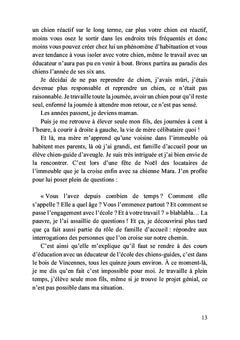 Petit chiot deviendra grand chien-guide