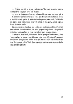 Petit chiot deviendra grand chien-guide
