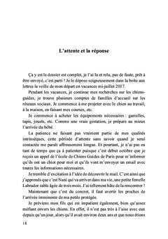 Petit chiot deviendra grand chien-guide