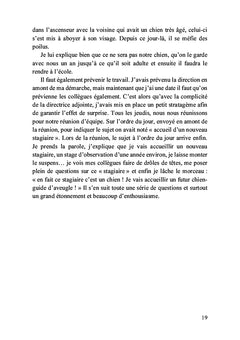 Petit chiot deviendra grand chien-guide
