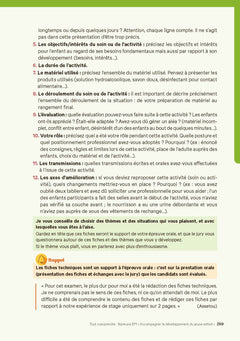 CAP Accompagnant éducatif petite enfance - Épreuves professionnelles 2026-2027