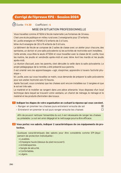 CAP Accompagnant éducatif petite enfance - Épreuves professionnelles 2026-2027