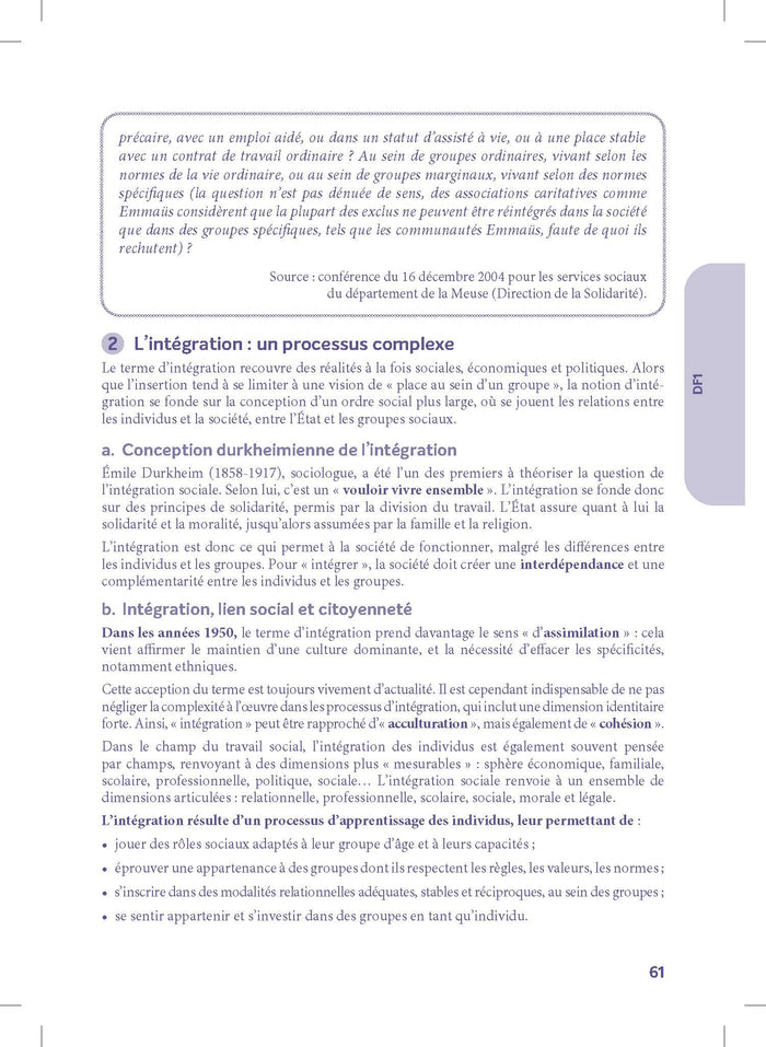 DEASS - Diplôme d'État d'Assistant de Service Social - 2026-2027 - Tout-en-un