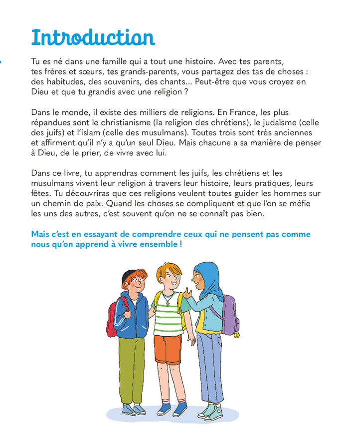 Je découvre les grandes religions
