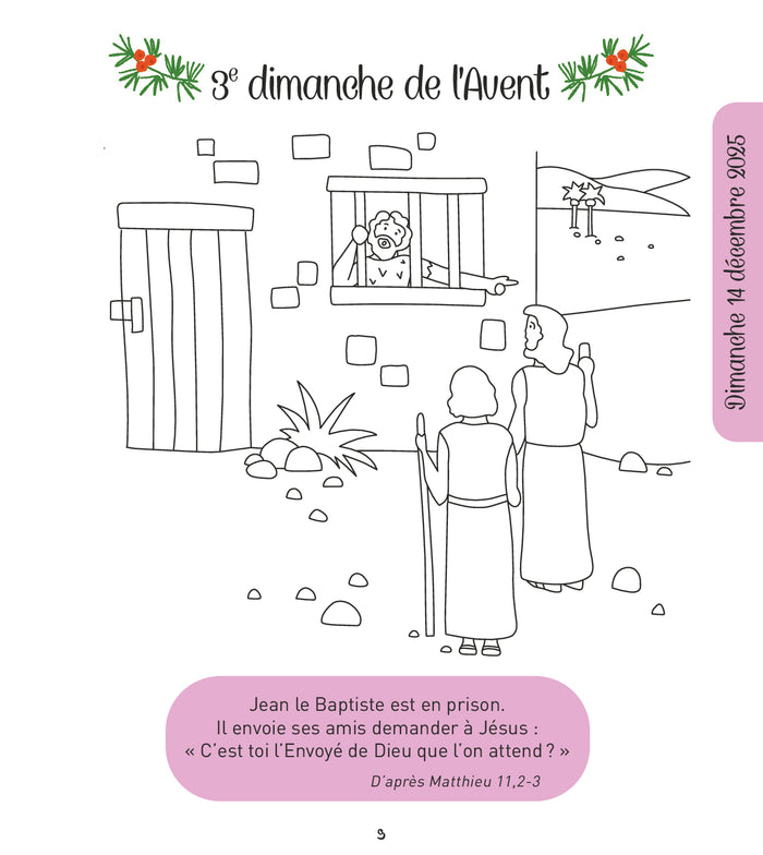 Les coloriages du dimanche (année A)