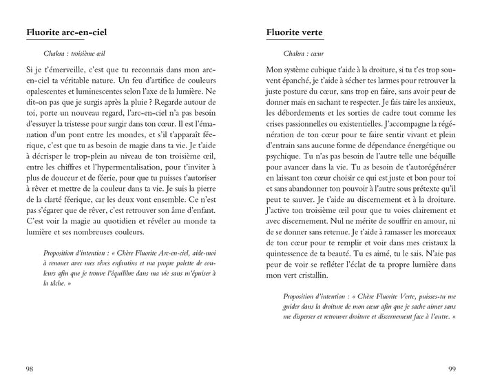 Les messages des pierres