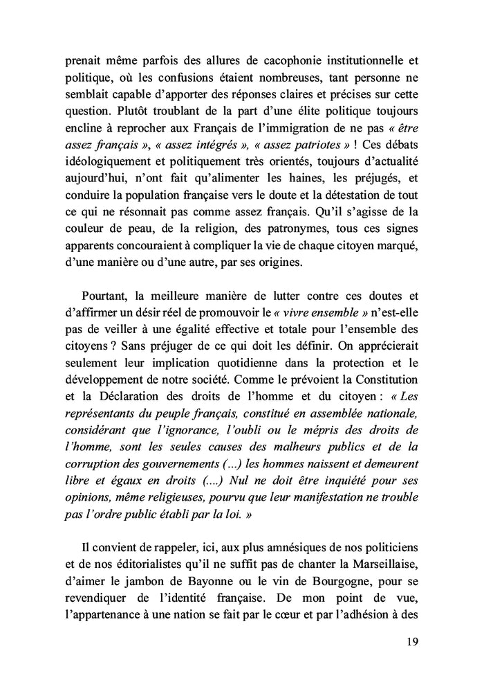 Chroniques du racisme ordinaire