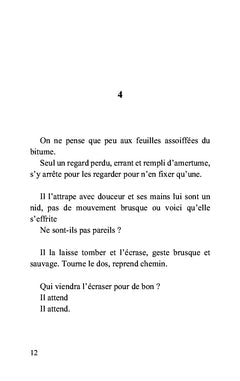 Papillon et/aux draps froissés
