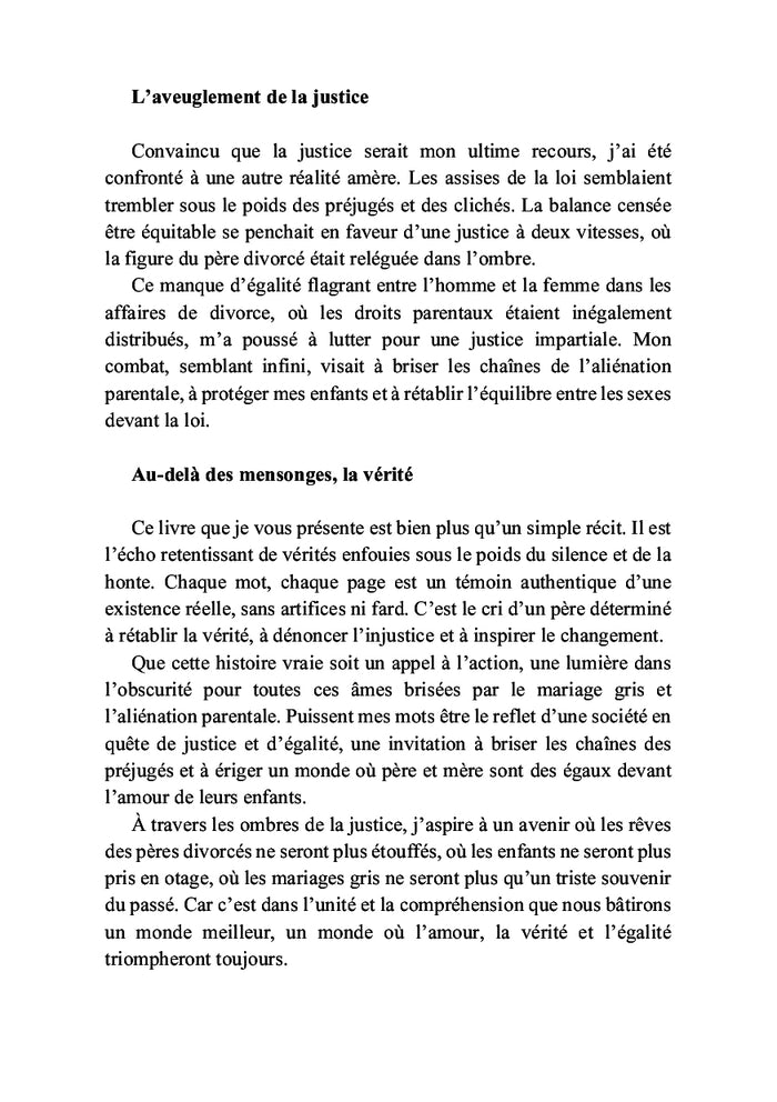 À travers les ombres de la justice