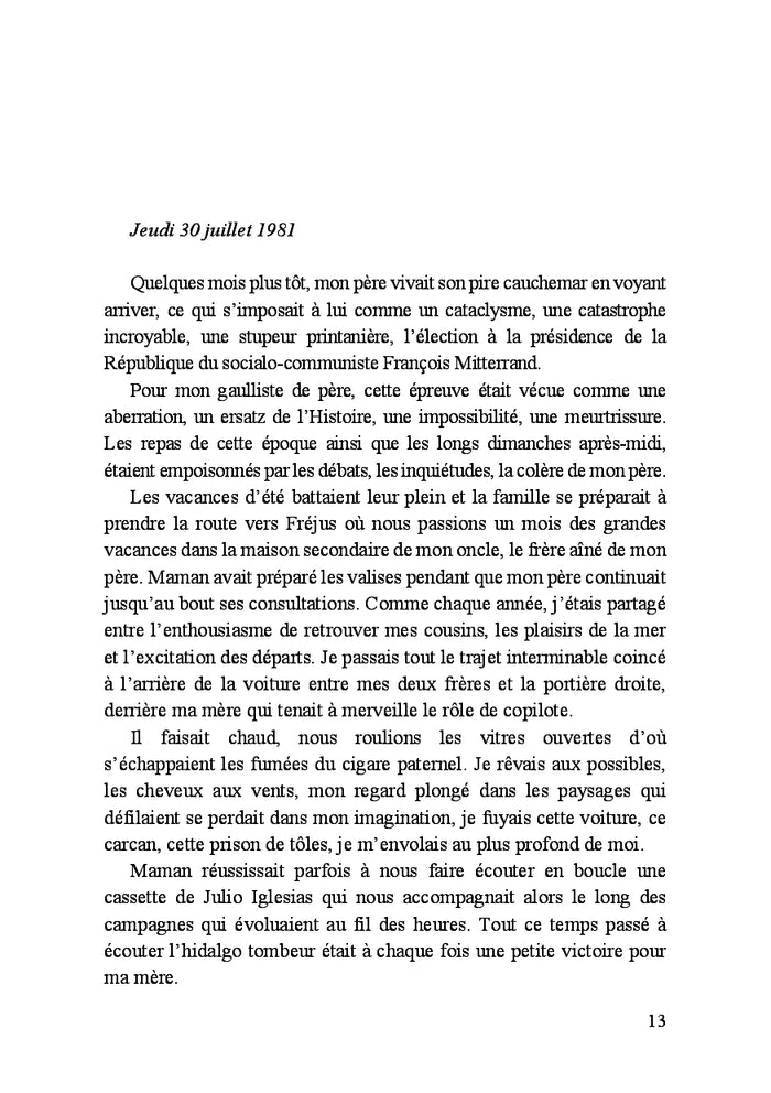 Des souvenirs de rien