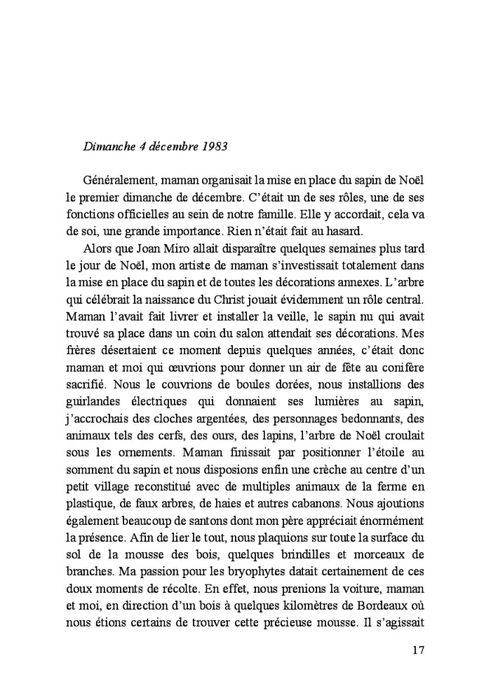 Des souvenirs de rien