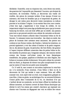 Des souvenirs de rien