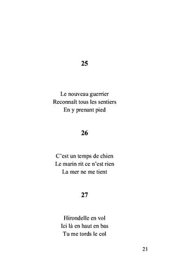 Haïkus pour passer le temps