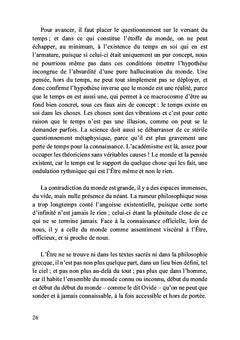 Métamorphose du monde