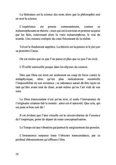 Métamorphose du monde