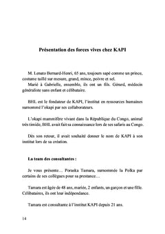 Étude de cas au coeur de l'institut KAPI