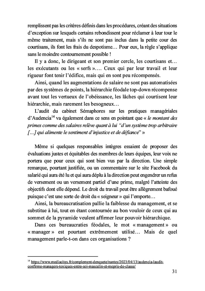 Le management par l'incompétence