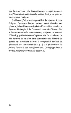 La vie en indigo ou le passage par l'obscurité vers la lumière
