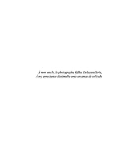 Mon exutoire