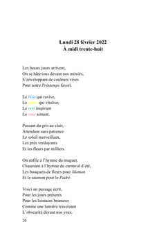 Mon exutoire