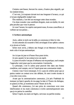 La révélation sur l'au-delà par l'écriture automatique