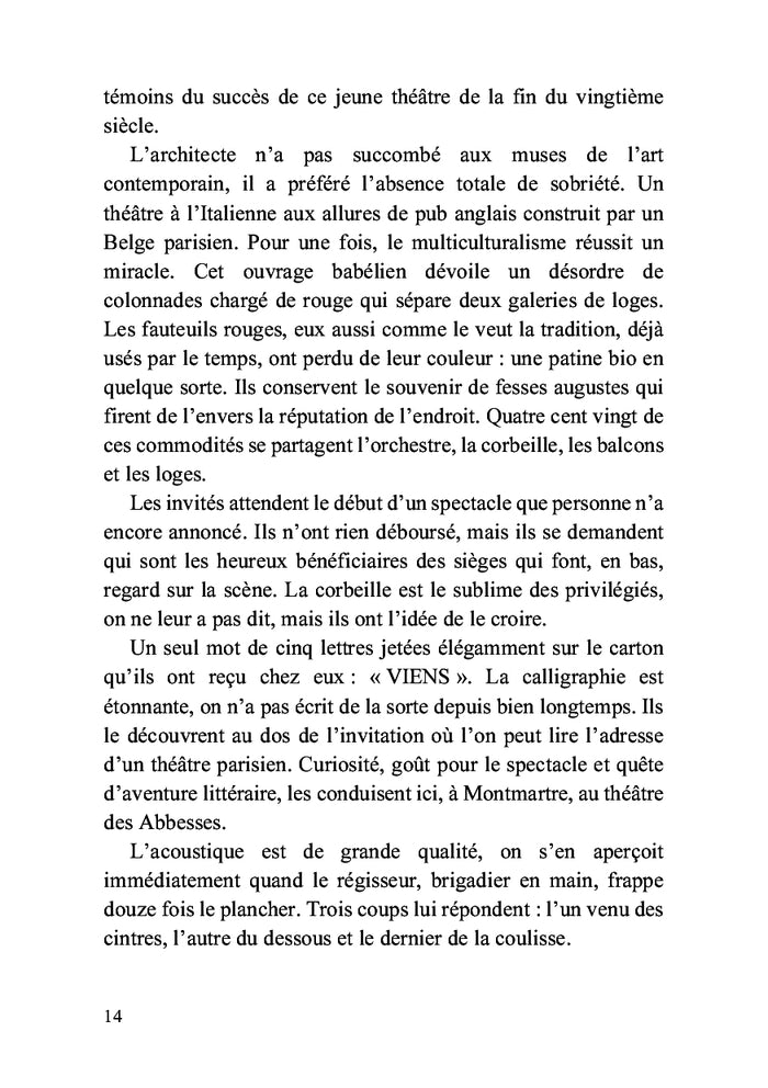 L'anglais et les trois grâces