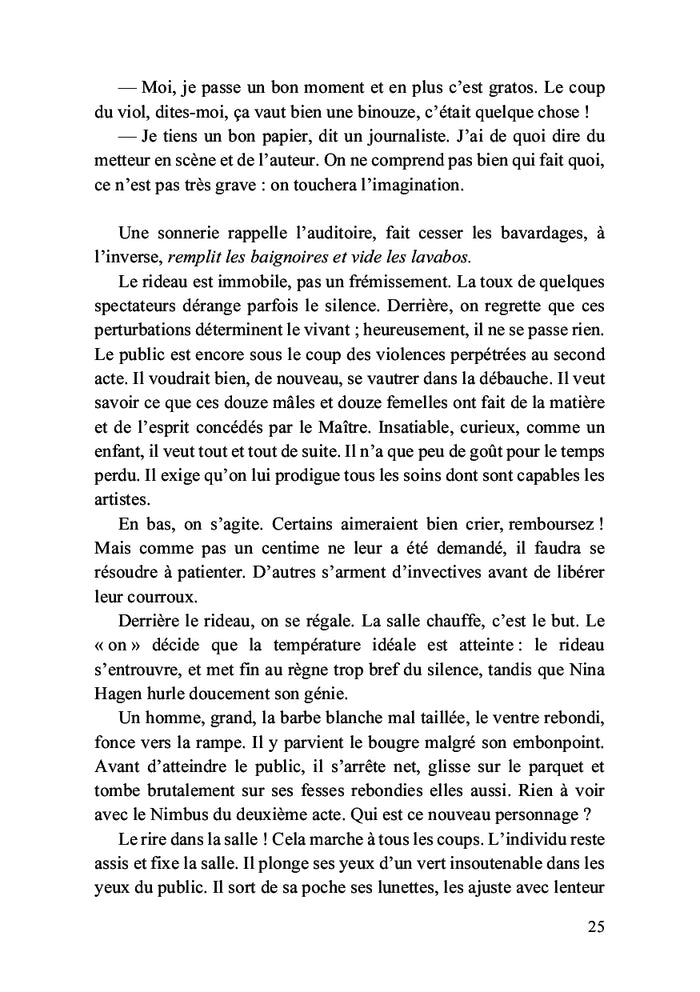 L'anglais et les trois grâces