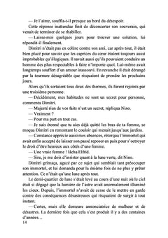 L'immortelle et les larmes des sirènes