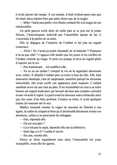 L'immortelle et les larmes des sirènes
