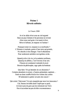 Poèmes d'adolescence