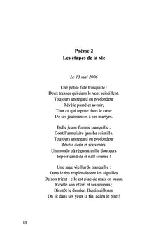 Poèmes d'adolescence