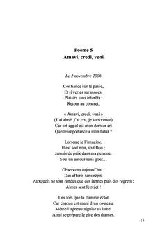 Poèmes d'adolescence