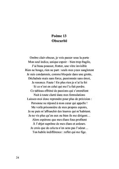 Poèmes d'adolescence
