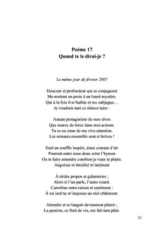 Poèmes d'adolescence