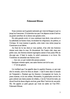 Falassami, l'enfant de Djambala