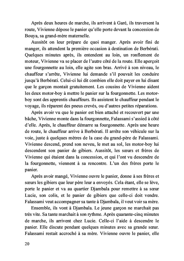 Falassami, l'enfant de Djambala