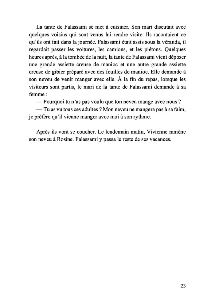 Falassami, l'enfant de Djambala