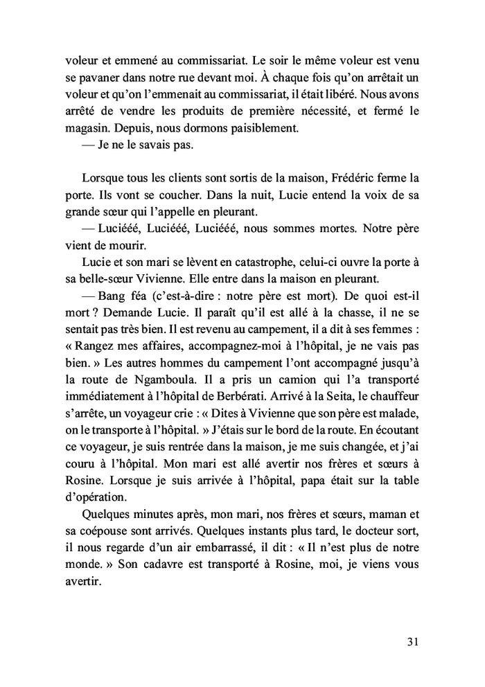 Falassami, l'enfant de Djambala