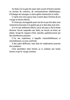 Carnet de voyage d'un enfant écrit par son grand-père: Troisième année
