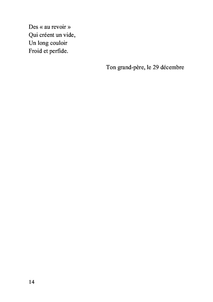 Carnet de voyage d'un enfant écrit par son grand-père: Troisième année