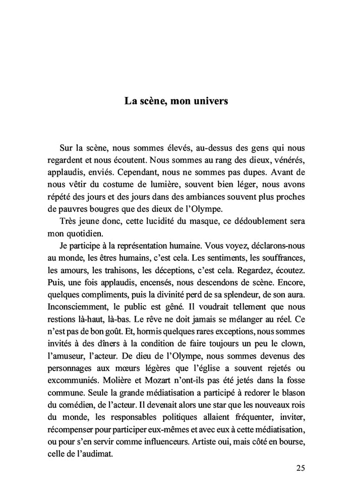 De la scène... au toit du monde