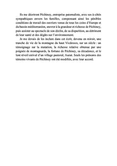 Auzat, Péchiney : le rêve éveillé