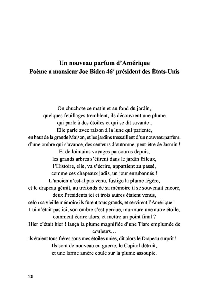 Poèmes aux présidents