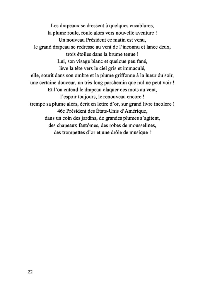 Poèmes aux présidents