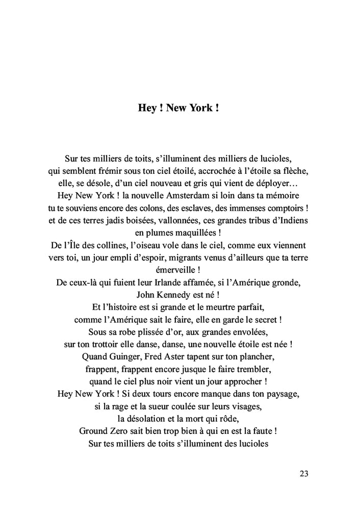 Poèmes aux présidents