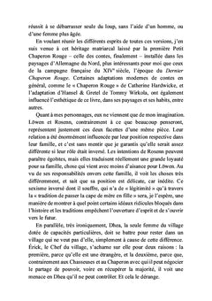 Le dernier chaperon rouge