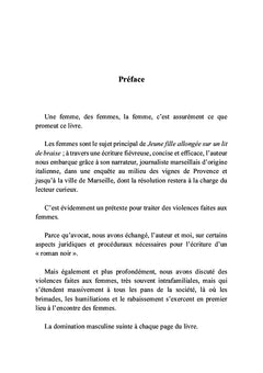 Jeune fille allongée sur un lit de braise