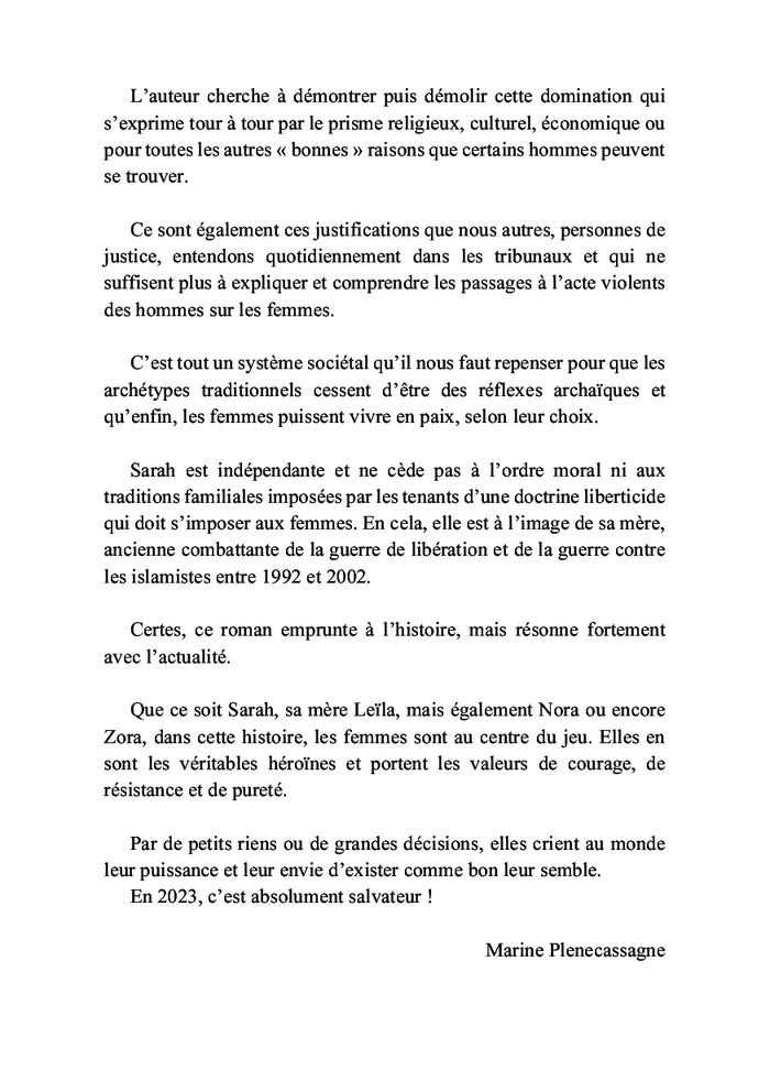 Jeune fille allongée sur un lit de braise