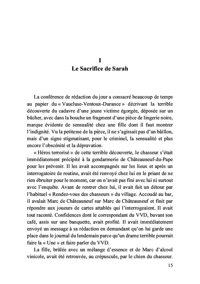 Jeune fille allongée sur un lit de braise