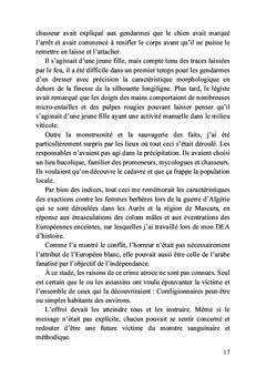 Jeune fille allongée sur un lit de braise